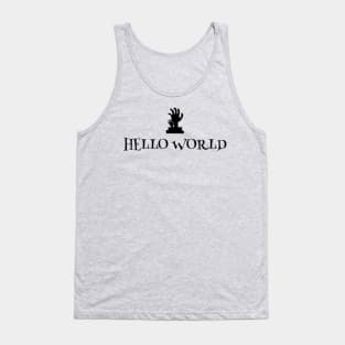 hello world Tank Top